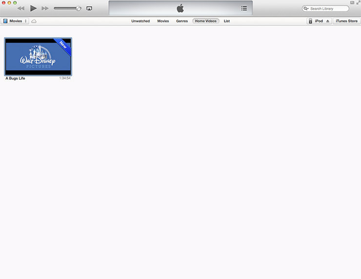 iTunes Step 1